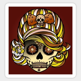 Sugar Skull 41 (Style:14) Sticker